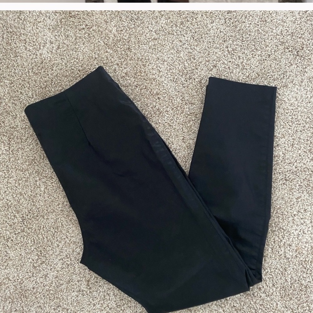 H&M black pull-on pants
